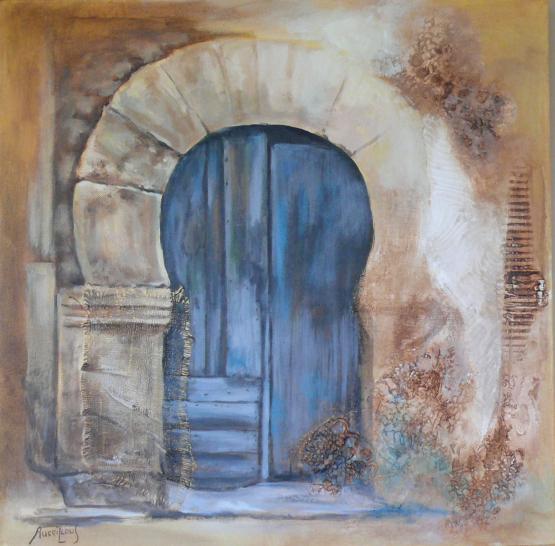 Porte tunisienne - Christine Aussillous Boudou