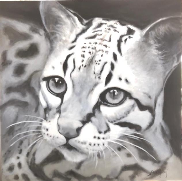 tigre du bengale - Christine Aussillous Boudou - Cliquer pour afficher en grand