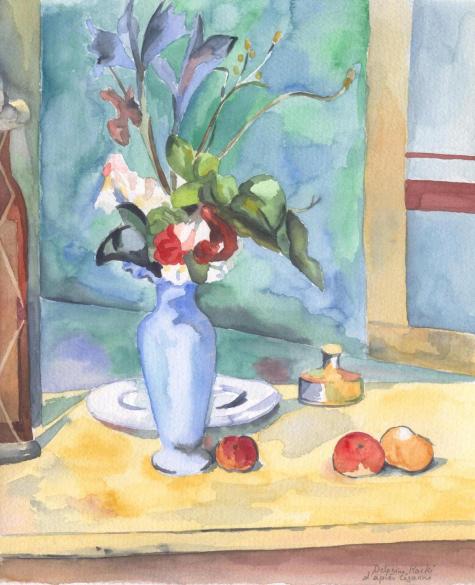 D'après Cézanne - Delphine Kacki