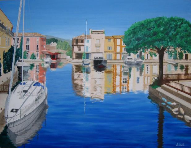 Port Grimaud - Delphine Kacki - Cliquer pour afficher en grand