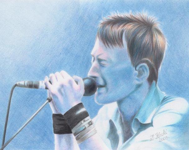 Thom in the blue light - Delphine Kacki - Cliquer pour afficher en grand