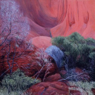 Uluru après la pluie - Karin Frobe