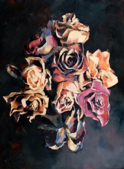 Roses fanées 3 - Franck Le Boulicaut