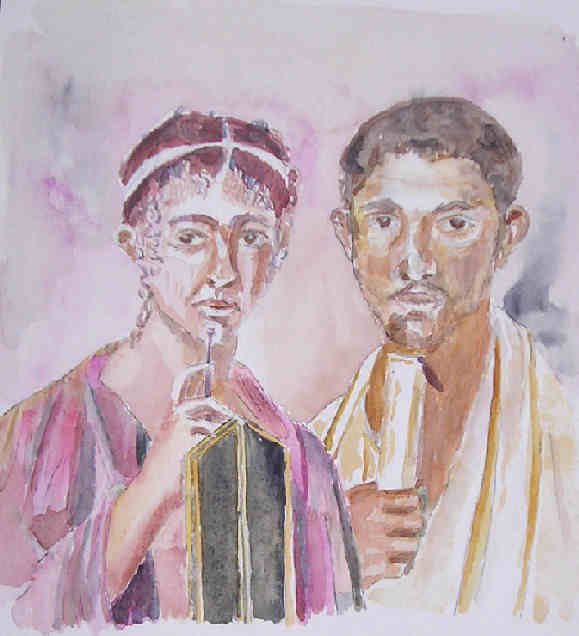 Les boulangers de Pompeï - Alain Letendre - Click to enlarge