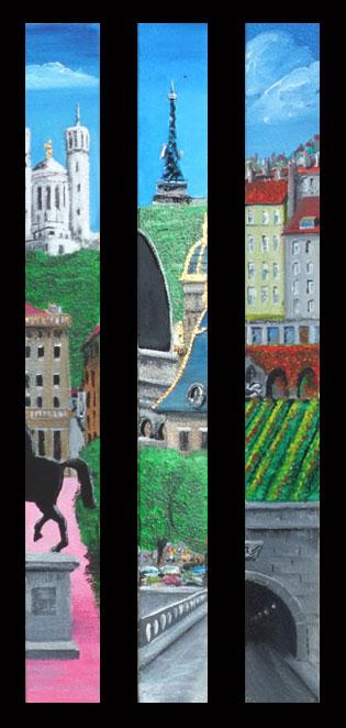 Triptyque Lyon - Louis-garden