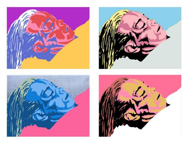 Pied de nez à Warhol - Louis-garden - Click to enlarge