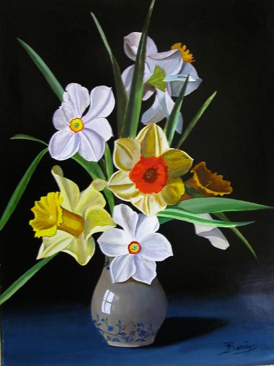 Pot de Narcisses - Jean-Marie Bardyn