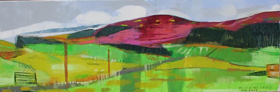 Panoramic Glen Clova - Sophia Burns - Cliquer pour afficher en grand