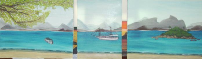 souvenirs d'ilha grande - Amandine Goffart Petillon - Cliquer pour afficher en grand