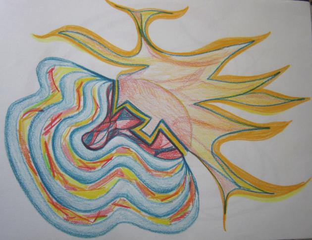 Eclosion - Chantal Aikhenbaum - Cliquer pour afficher en grand