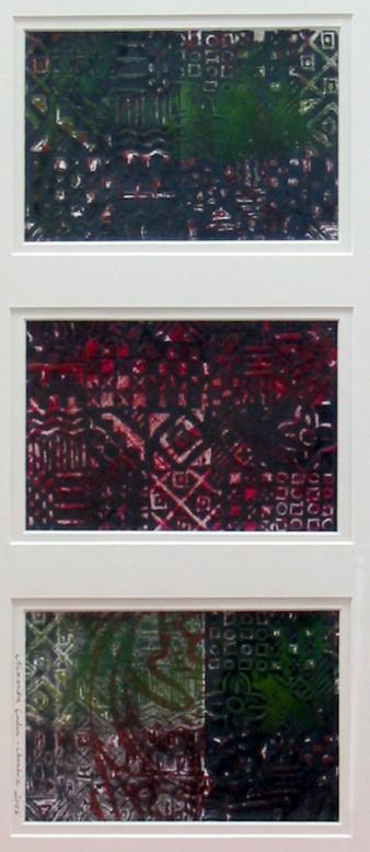 Ethnique rouge & vert - Alessandra Carlier-Checchia