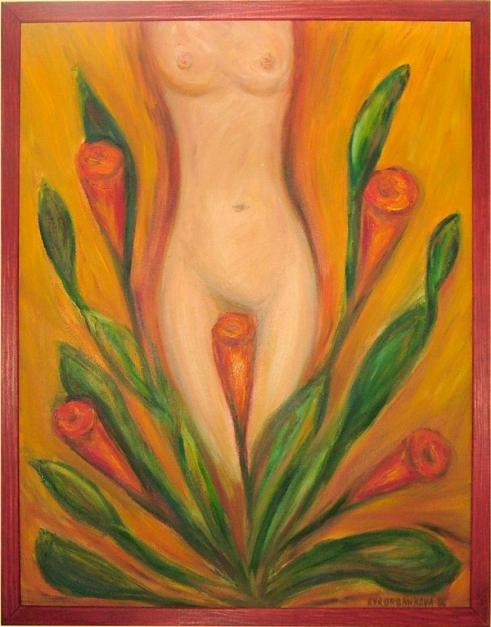 Woman like a flower - Eva Urbánková