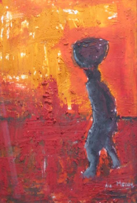 rouge orange - Aurelie Menou