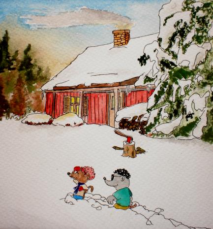 Children's Book Illustration Sample A - Viktor Hoffmann