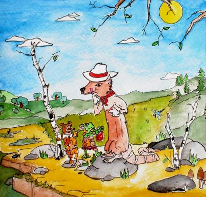 Children's Book Illustration Sample H - Viktor Hoffmann