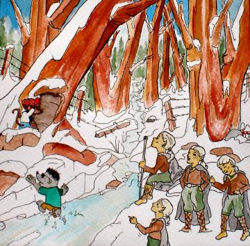 Children's Book Illustration Sample B - Viktor Hoffmann