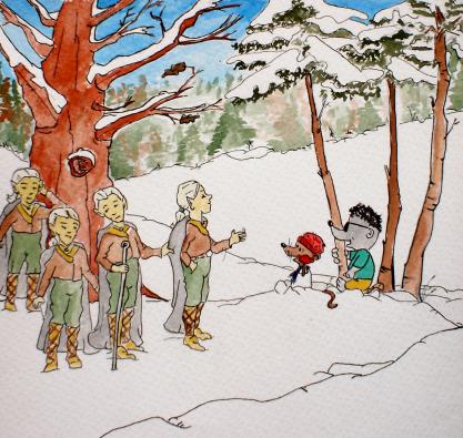 Children's Book Illustration Sample C - Viktor Hoffmann