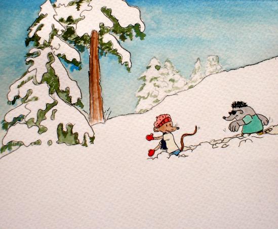 Children's Book Illustration Sample D - Viktor Hoffmann