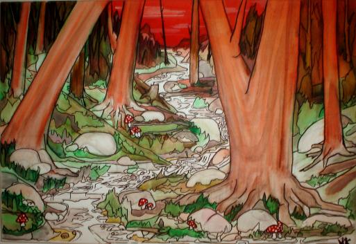 Forest Brook - Viktor Hoffmann