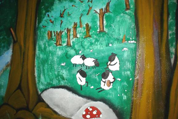 Nursery Mural4 - Viktor Hoffmann - Cliquer pour afficher en grand