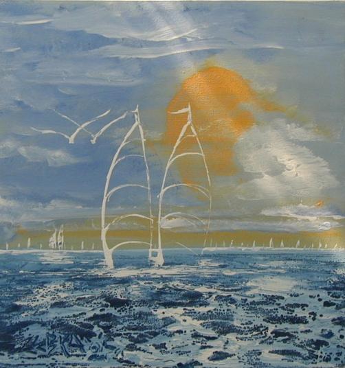 DEUX VOILES BLANCHES - Zebra