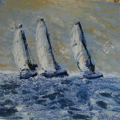 VOILIERS SUR LA MER - Zebra