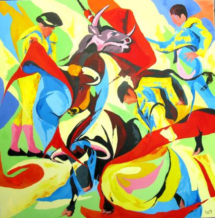 Corrida à trois - Jean-Luc Lopez