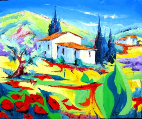 Mas aux coquelicots - Jean-Luc Lopez