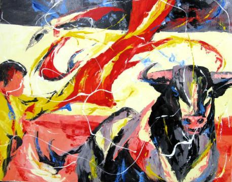 Corrida jaune - Jean-Luc Lopez