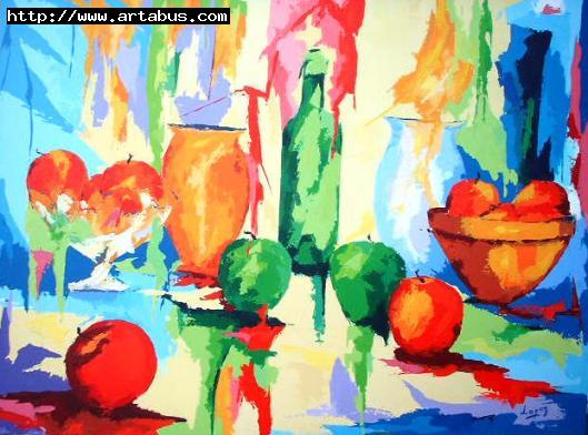 Bouteille aux pommes - Jean-Luc Lopez