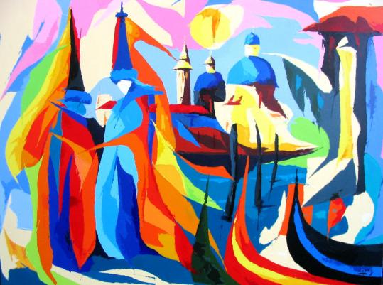 Drapés sur Venise - Jean-Luc Lopez