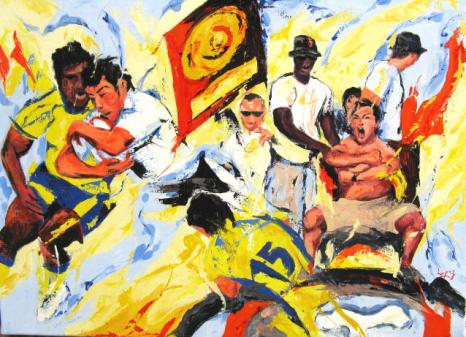 Haka pour le bouclier - Jean-Luc Lopez