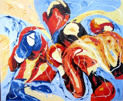 Mouvement de boxe - Jean-Luc Lopez