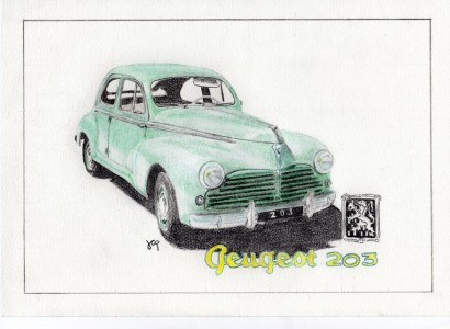 Peugeot 203 - JCR