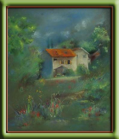 Vue de Messein - Marie-Paule Chauchard Morgenstern