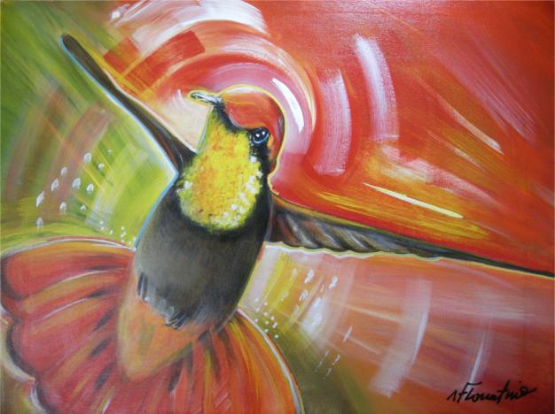 Humming-bird - Newton Florentino - Click to enlarge
