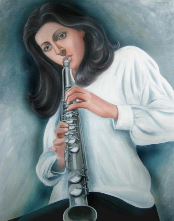 Saxophone player - Newton Florentino