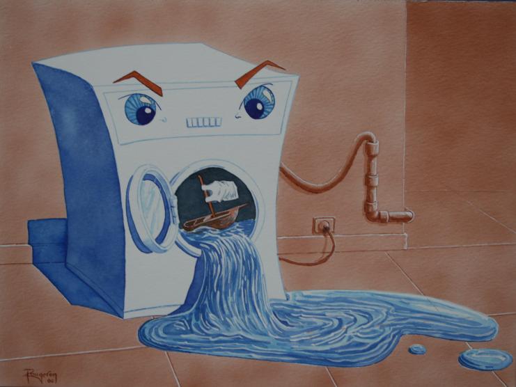 LAVE LINGE - Patrick Rougeron - Cliquer pour afficher en grand