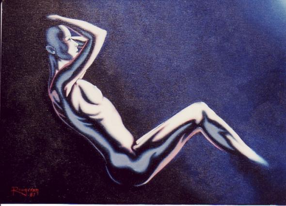 NUE BLEUE 4 - Patrick Rougeron - Cliquer pour afficher en grand