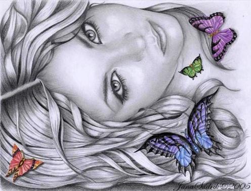 Butterfly Girl - Jana Sadrik
