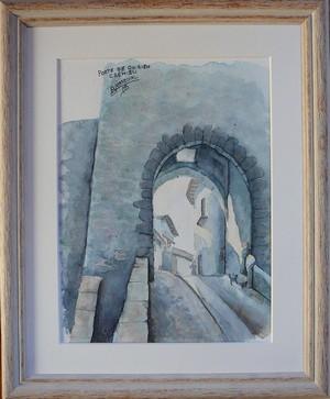 Crémieu (la porte de Quirieu) - Bernadette Marechal