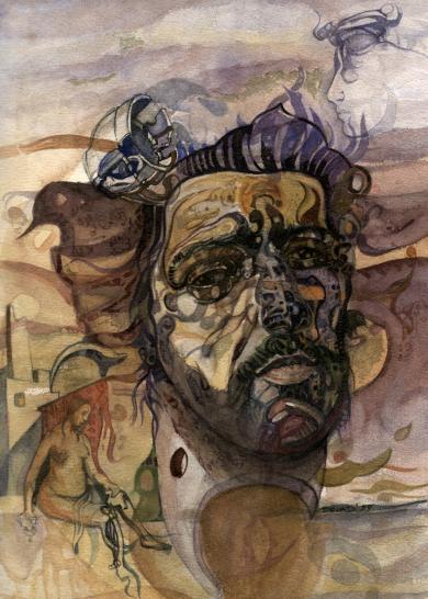 auto-portrait - Nacer Eddine Douadi