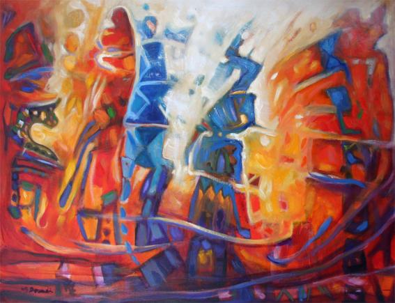 danseurs touareg - Nacer Eddine Douadi