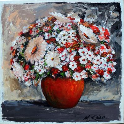 BOUQUET ROUGE - Marièle Kaiser