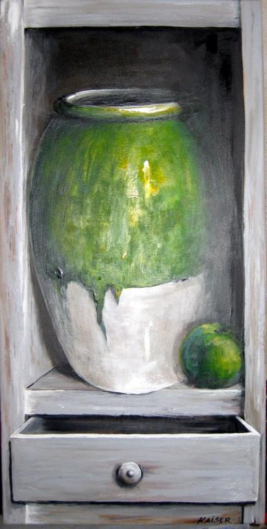 POTICHE VERTE - Marièle Kaiser