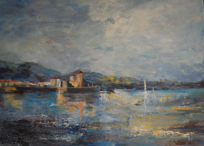 Les remparts d'Antibes - Françoise Cariou - Click to enlarge