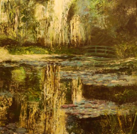 Hommage à Monet - Françoise Cariou