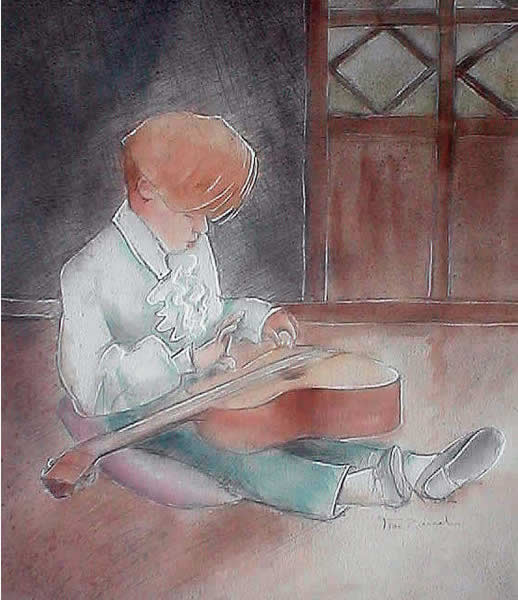Le guitariste - Fran Zainal