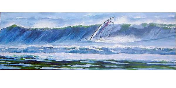 Funboard à Quiberon - Fran Zainal - Cliquer pour afficher en grand