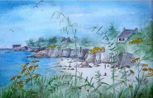 Plage du castero/Quiberon - Fran Zainal